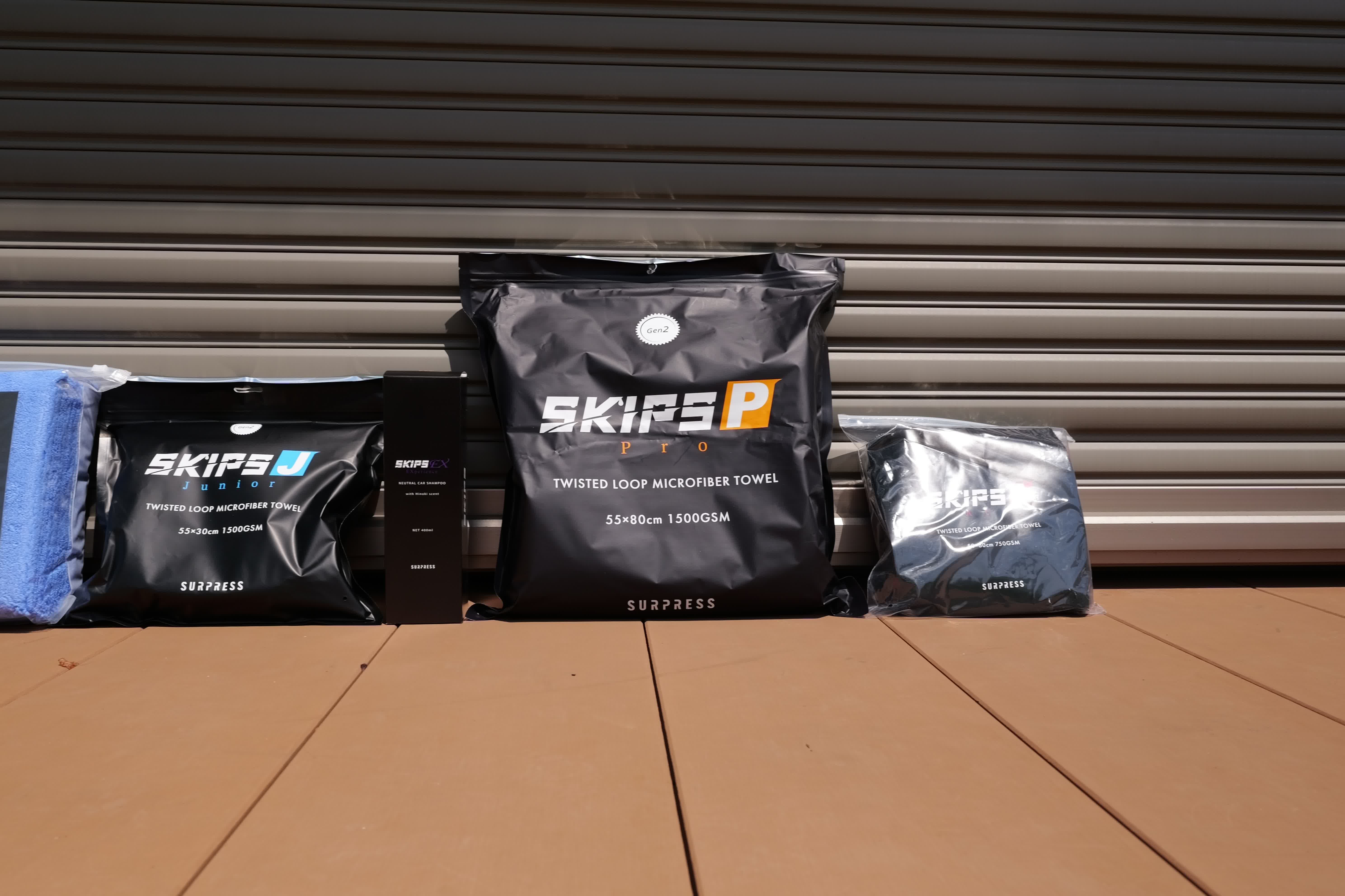 SKIPS Pro Gen2とSKIPS Junior Gen2のサイズ比較